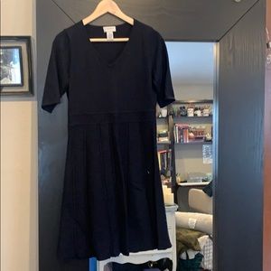 Never-worn Carmen navy blue knit dress